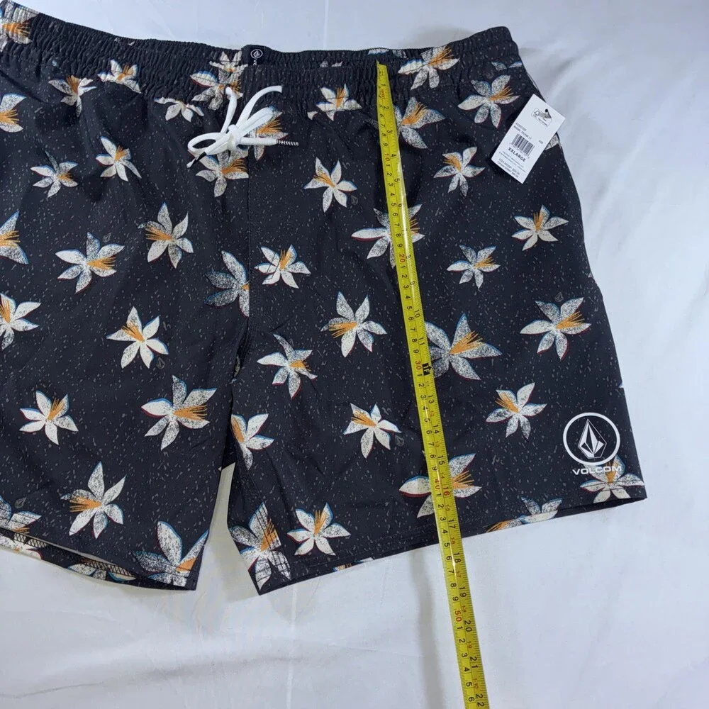 Volcom Manic Swim Trunks‎ Floral Pattern Men’s XXL NWT